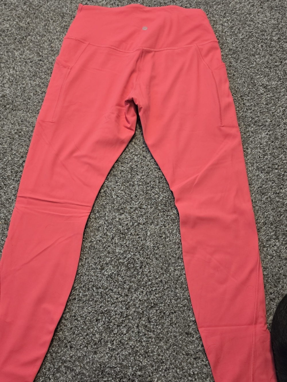 lululemon athletica 25" Pink Double Lined Aligns Full Length